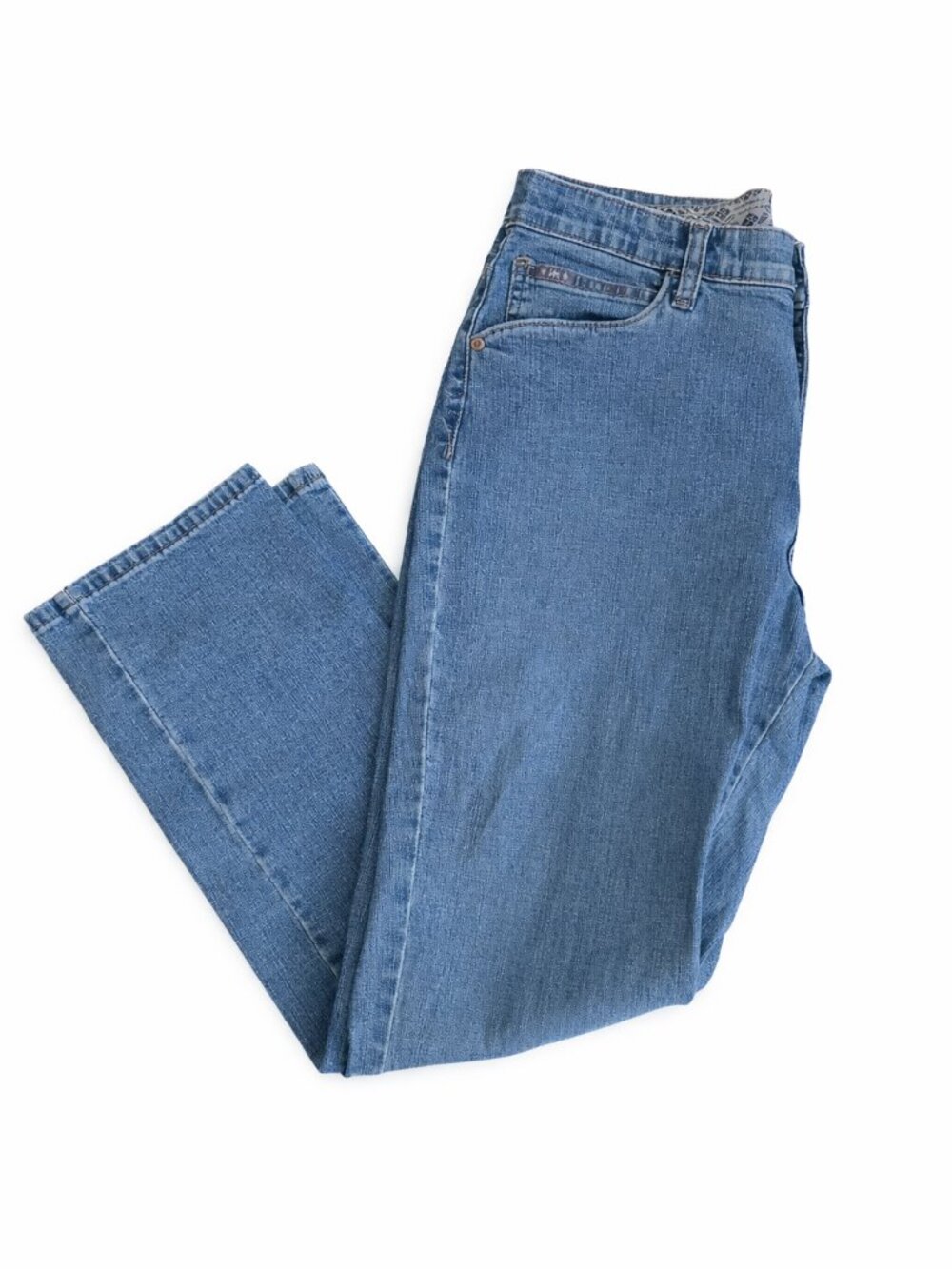 Lee Platinum Label Straight Leg Jeans, ✨ No Gap Comfort Waistband, Size 10P - Picture 5 of 7